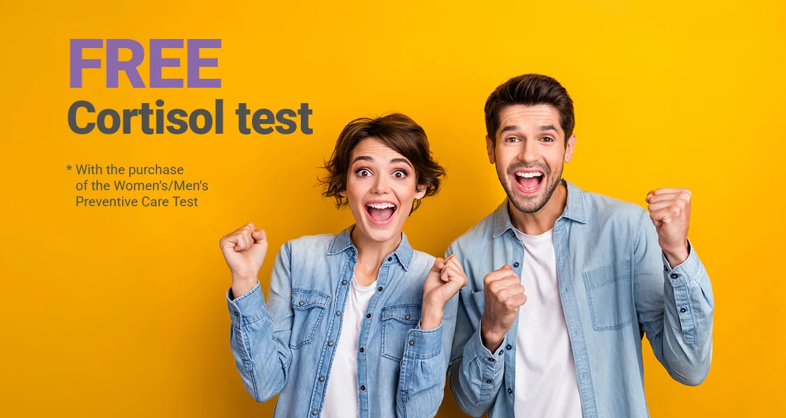 FREE cortisol test