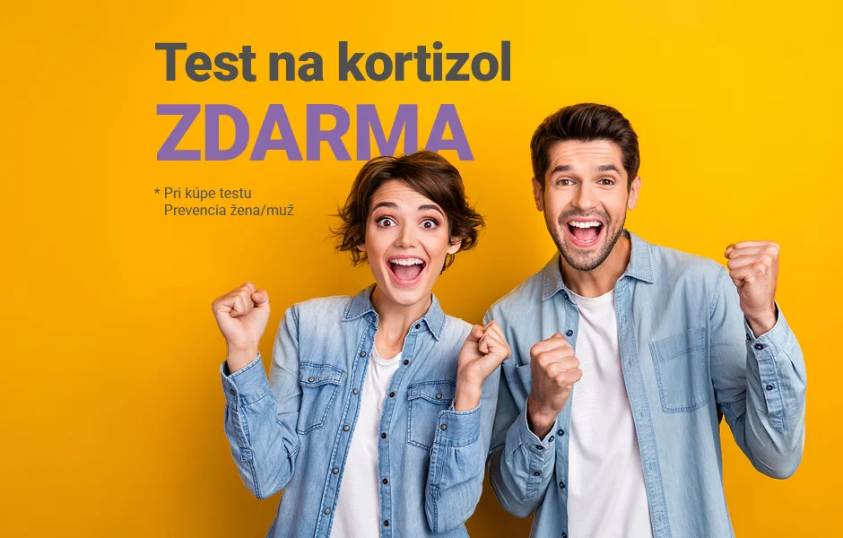 🎁 Test na kortizol ZDARMA